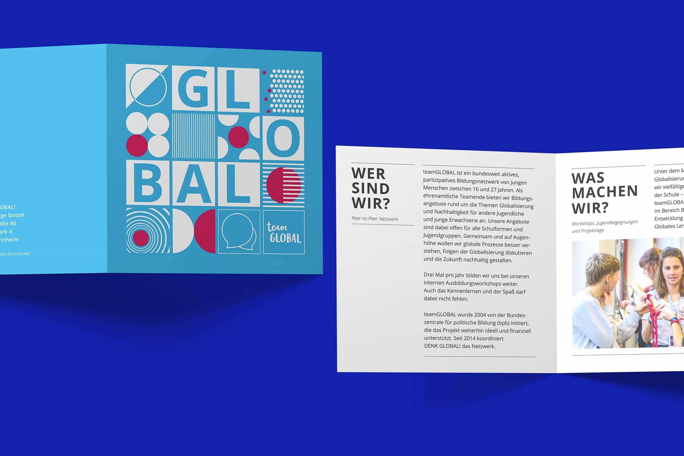 Editorial Design: teamGlobal Fyler (Cover und Innenseite)